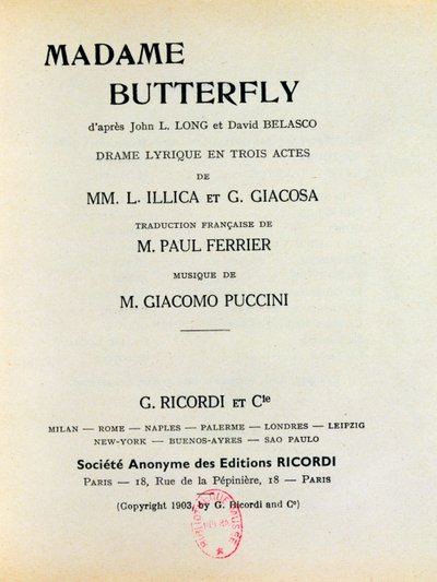 Playbill for 
